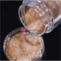 Pudra acrilica de 10g Amelie pentru constructie sau modelaj 3D - PDR51 sclipici Terracotta